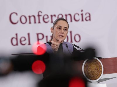 Imagen de Greenpeace del derrame en el Golfo “es falsa, no tiene sustento científico”: Sheinbaum