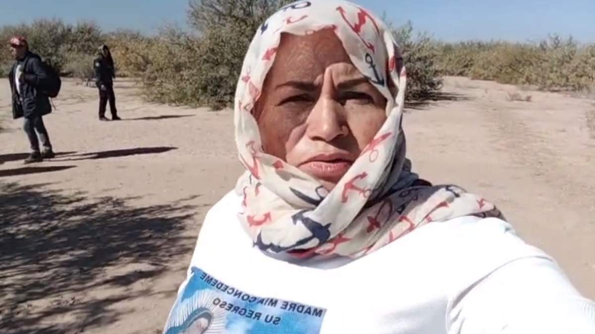 Cecy Flores, de Madres Buscadoras de Sonora