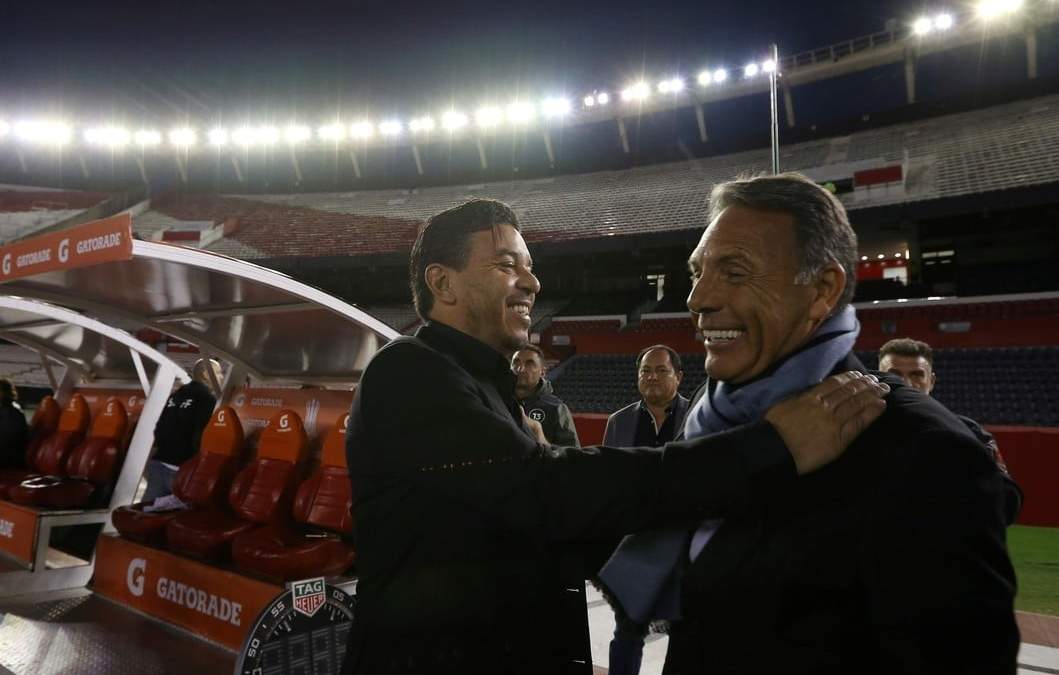 Marcelo Gallardo y Miguel Ángel Russo. Fuente (Instagram)