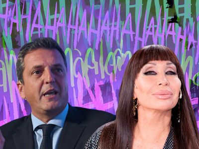 Lluvia de memes tras el apoyo de Moria Casán a Sergio Massa