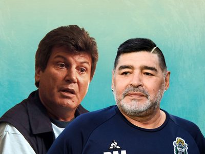Un encuentro emotivo e inolvidable: el día que Carlín Calvo y Diego Maradona consolidaron su amistad
