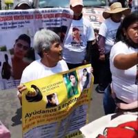 Con bloqueos, madres buscadoras denuncian cerrazón del gobernador Salomón Céspedes