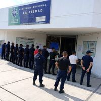 Escalan las protestas de elementos de la Guardia Civil de Michoacán