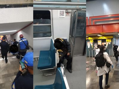 Fallece adulto mayor en la estación Indios Verdes