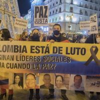 2020 cierra con más de 300 líderes sociales asesinados en Colombia