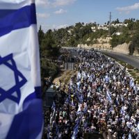 Israelíes marchan hasta Jerusalén para exigir libertad de rehenes de Hamás
