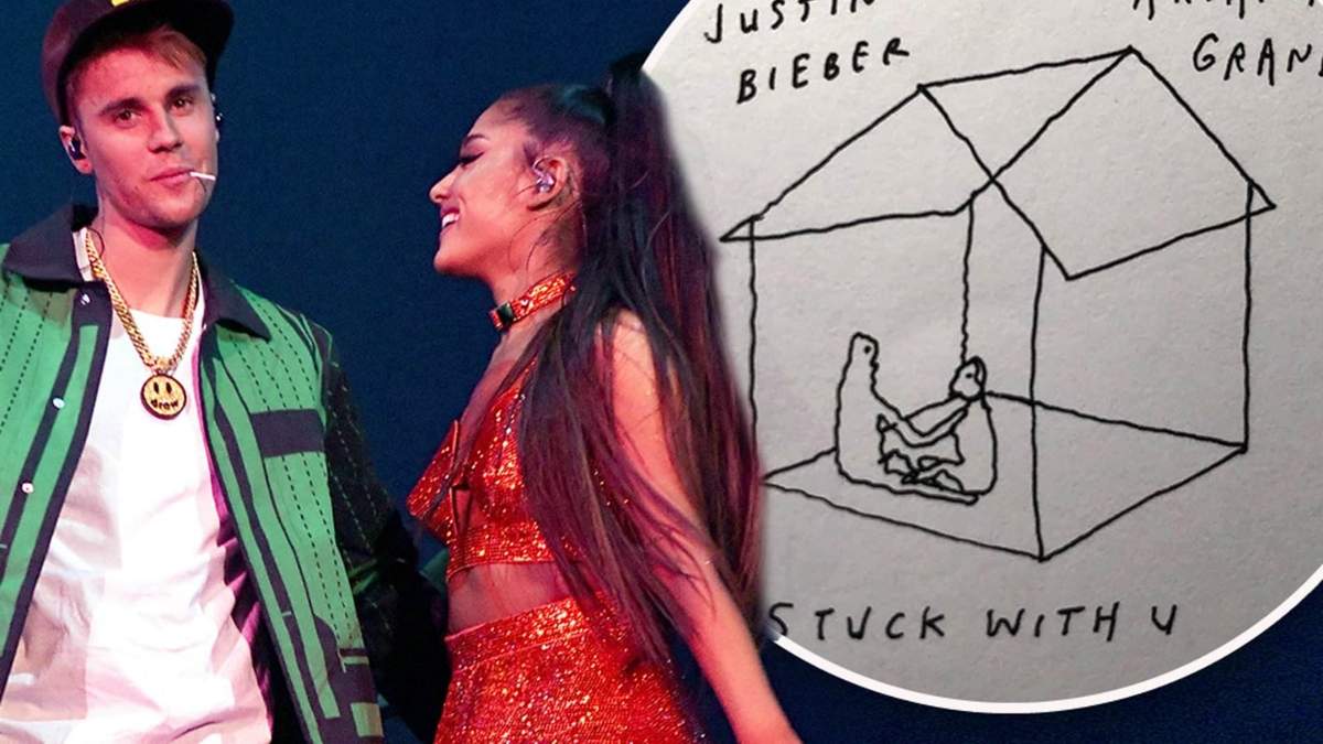 Ariana Grande y Justin Bieber. Fuente: (Twitter)