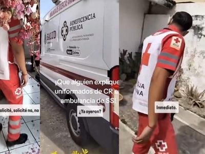 Mujer denuncia cobro de traslado en ambulancia de la Cruz Roja | VIDEO