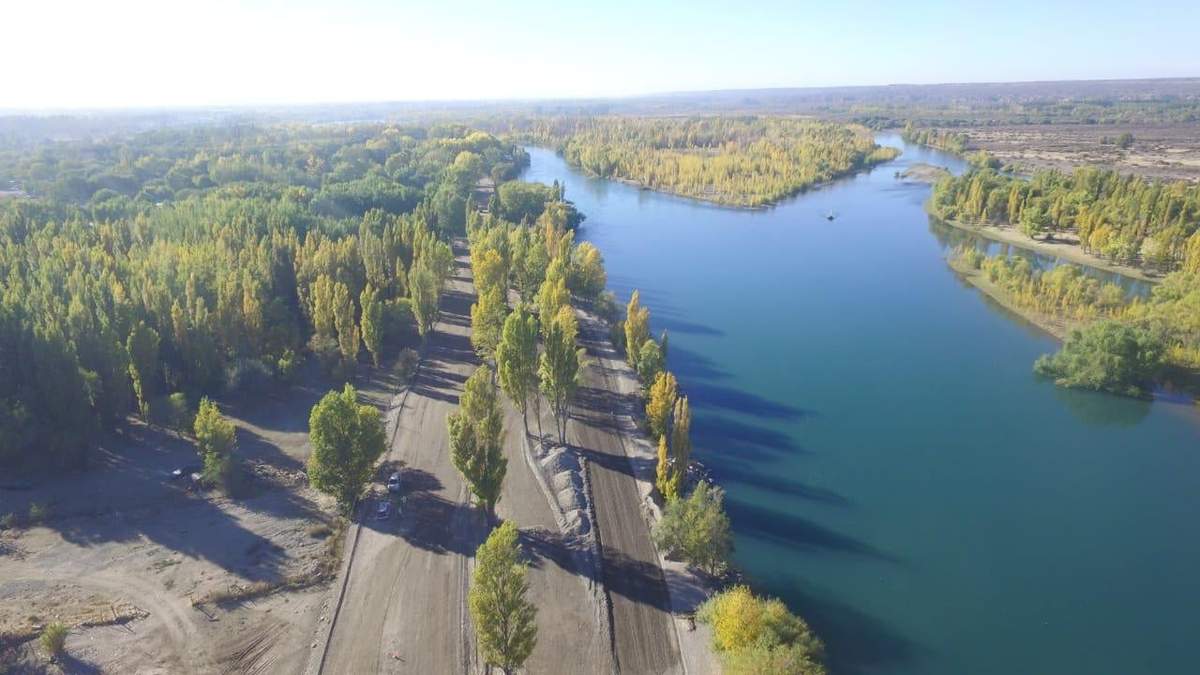 Paseo Costero de Neuquén. Fuente: (Twitter)