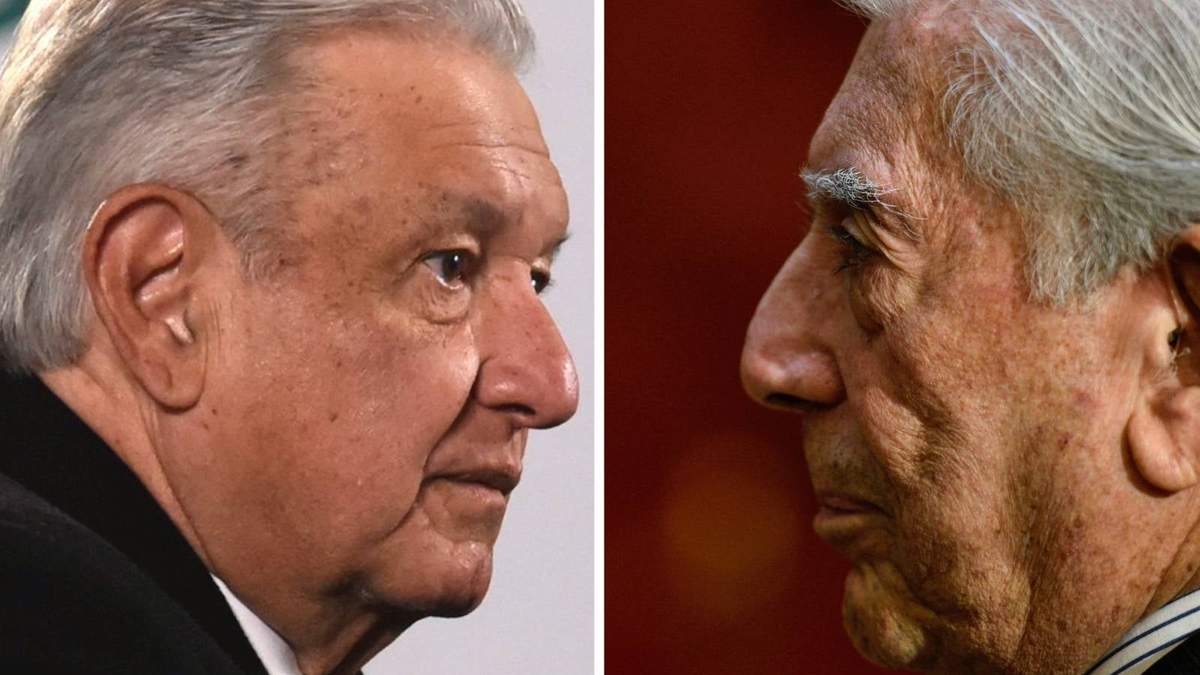 AMLO y Vargas Llosa