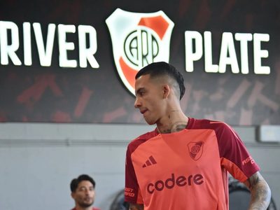 Recién llegó y no se presentó: los motivos de la ausencia de Castaño en los entrenamientos de River