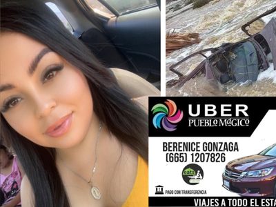 Confirman muerte de Bertha Berenice, conductora de Uber que fue arrastrada por la tormenta Hilary