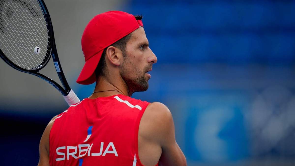 El tenista serbio Novak Djokovic