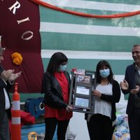 Omar Gutiérrez entregó viviendas en Tricao Malal