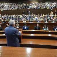 Rubén Rocha Moya rinde su tercer informe protegido por tres anillos de seguridad