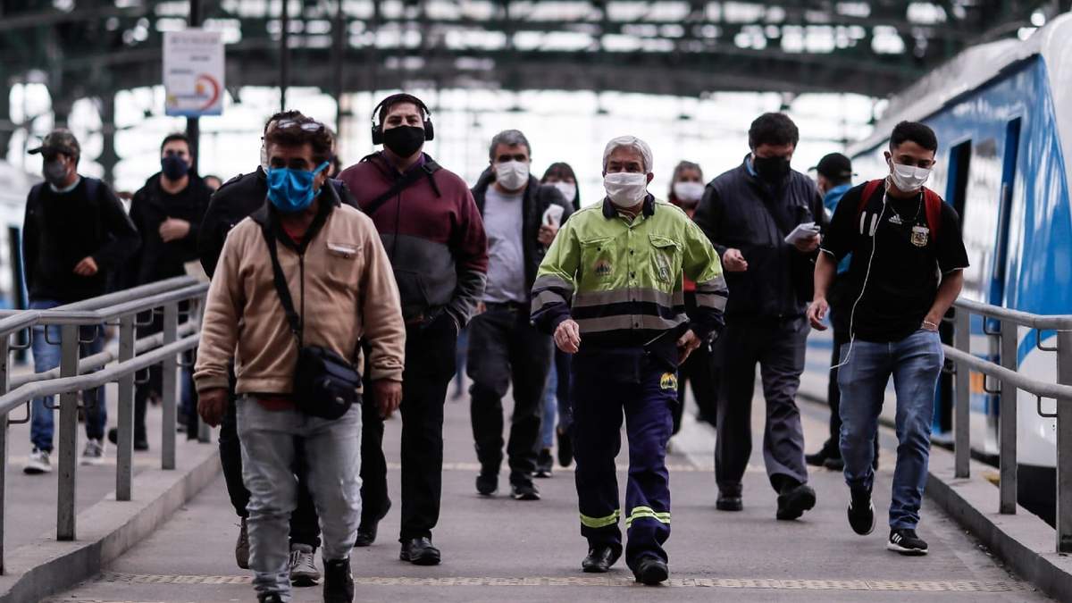 Cuarentena en la CABA. Fuente: (Twitter)