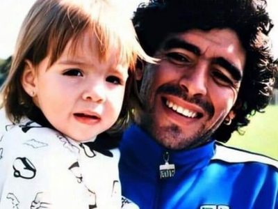 Foto histórica: el último posteo de Dalma Maradona junto a Diego que nos dejó al borde del llanto
