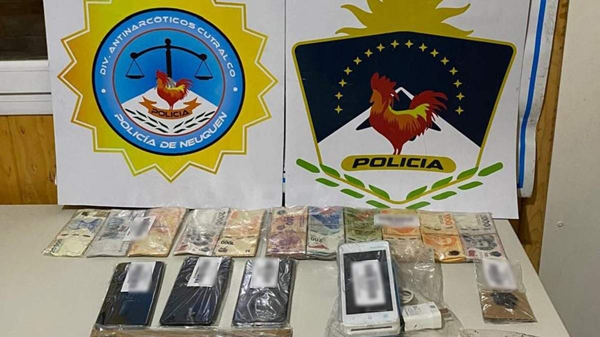 El kiosco de narcomenudeo era manejado por tres mujeres. Fuente (Policía de Neuquén)
