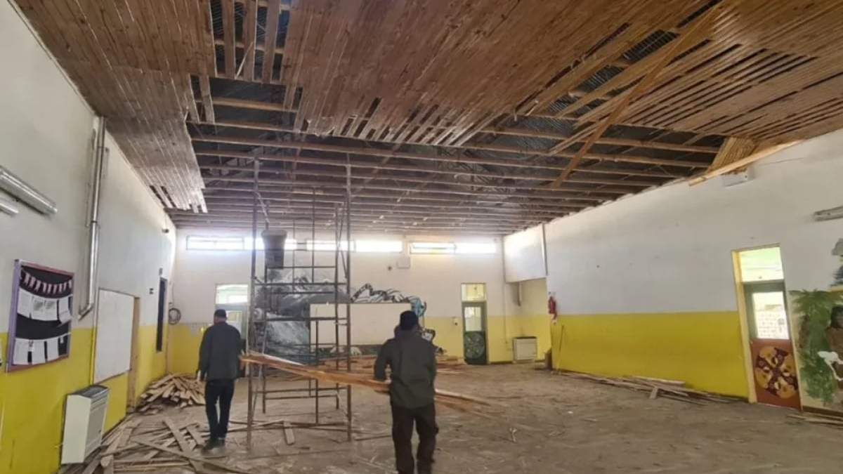 Se realian obras para garantiar el ciclo lectivo en toda la provincia