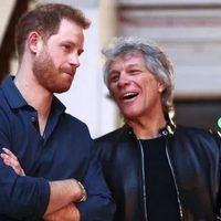 ¡Fantástico y real! Bon Jovi presenta un adelanto de su nuevo hit con el príncipe Harry