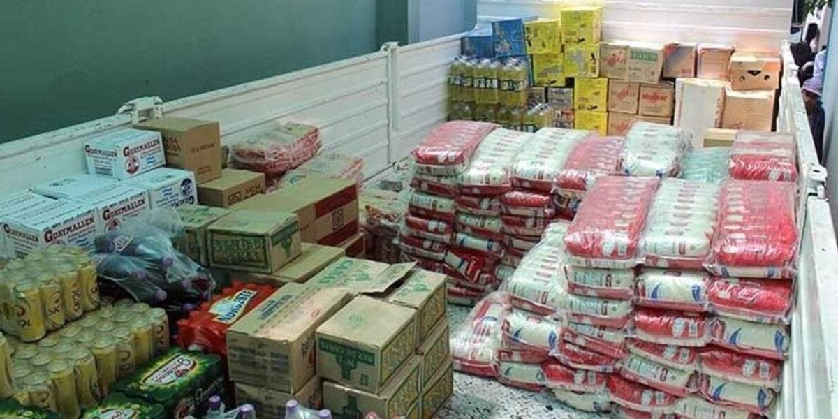 Se llevaron mercadería costosa de una distribuidora de alimentos. Fuente: (Facebook)