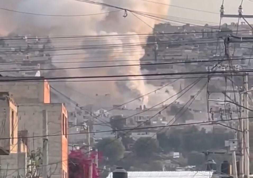 Imágenes del incendio que se viralizaron en redes