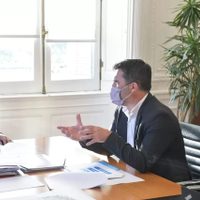 Darío Martínez se reunió con Juan Manzur: “Las tarifas van a evolucionar por debajo de los salarios"