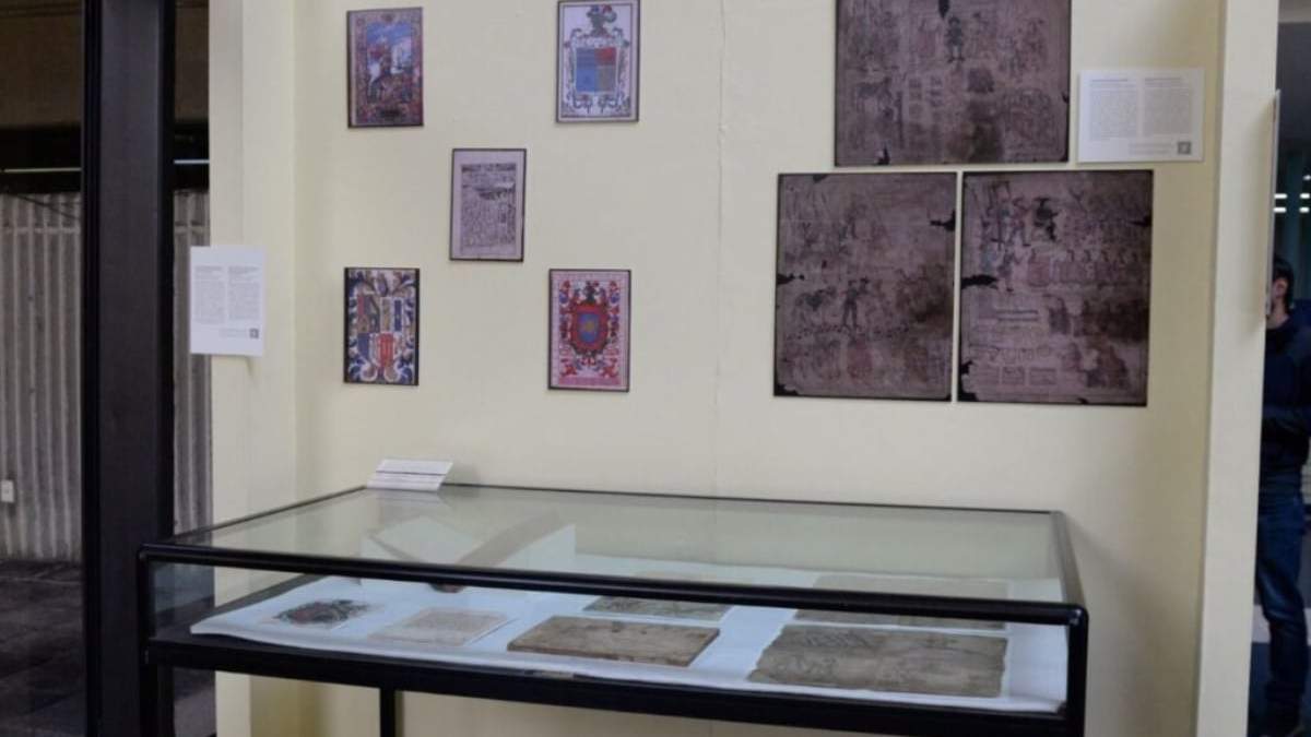 Parte de la exposición