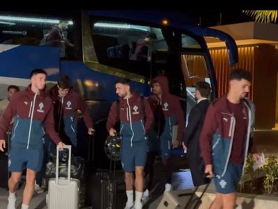 Selección de Portugal llega a Playa del Carmen en medio de fuerte operativo de seguridad