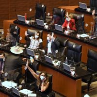 Senadores aprueban cinco dictámenes para armonizar las leyes mexicanas con el T-MEC