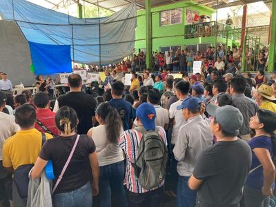 Pobladores de Tila acuerdan no regresar a sus casas porque no hay condiciones de seguridad