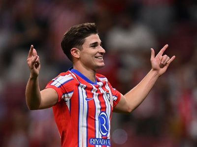 Y un día la araña picó: Julián Álvarez anotó su primer gol con la camiseta del Atlético de Madrid