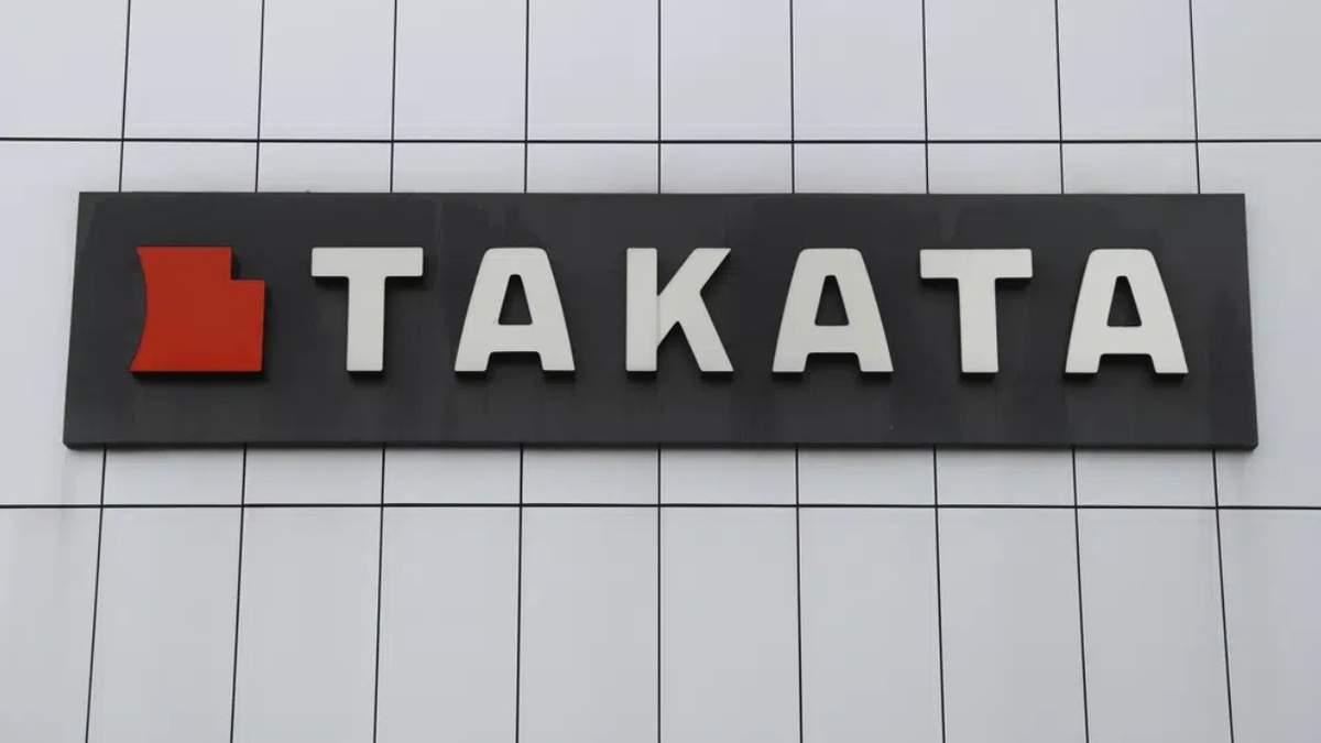 Sede de TK Holdings en Auburn Hills, Michigan. La empresa Stellantis y reguladores del gobierno confirmaron que un conductor murió al estallar el inflador de una bolsa de aire Takata