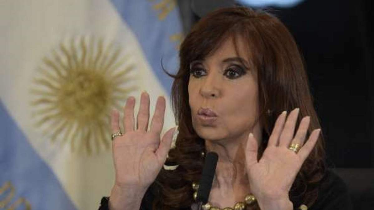 Cristina Kirchner, vicepresidenta de la Nación. Fuente: (Twitter)