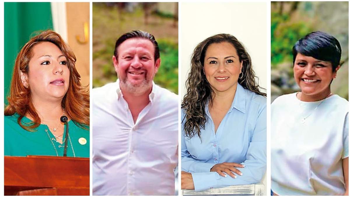 Jany Robles Ortiz, Luis Gerardo Quijano Morales, Mónica  Fernández César y Xóchitl Quetzalli Ávila Infante