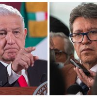 “No me meto en eso y tampoco me preocupa”: AMLO sobre confrontación entre Monreal y Sansores