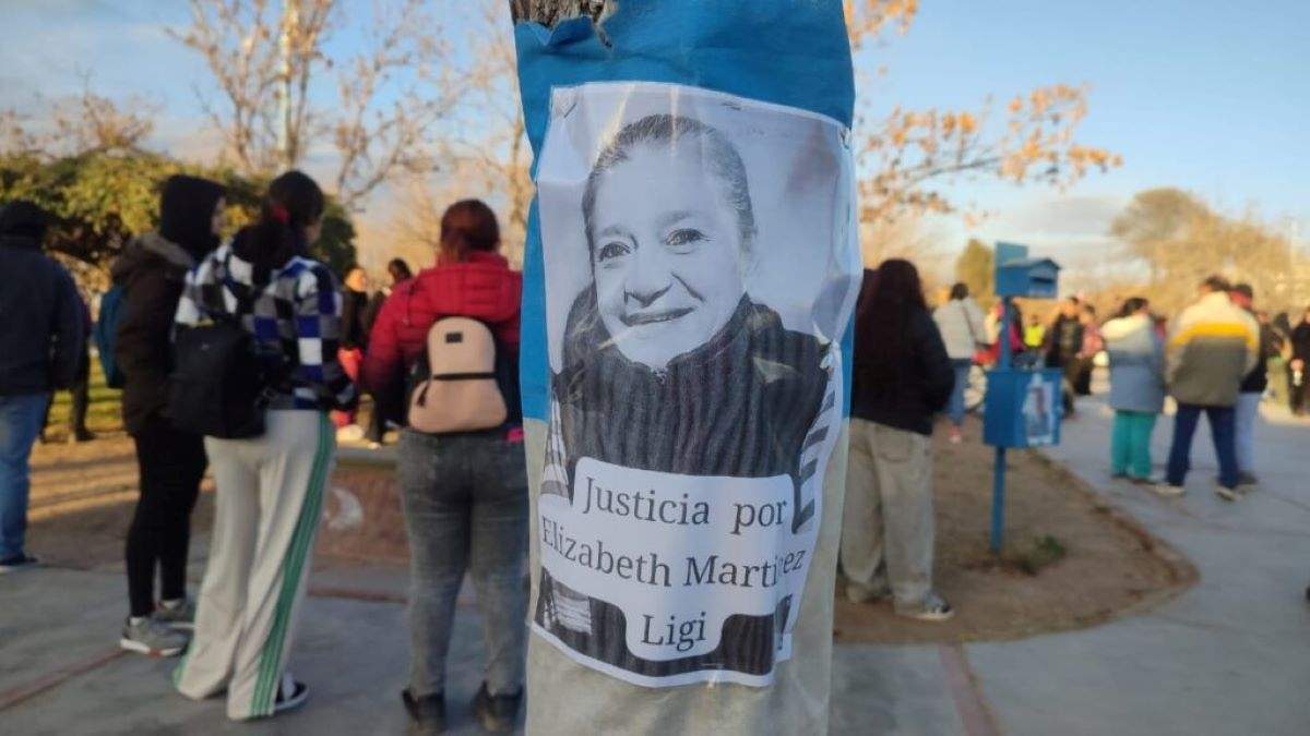 Pedido de justicia por la muerte de Elizabeth Martínez. Fuente: Facebook.