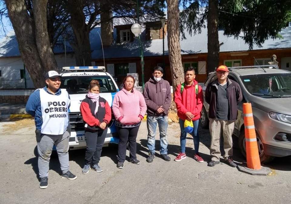 Referentes del Polo Obrero. Fuente: (Twitter)