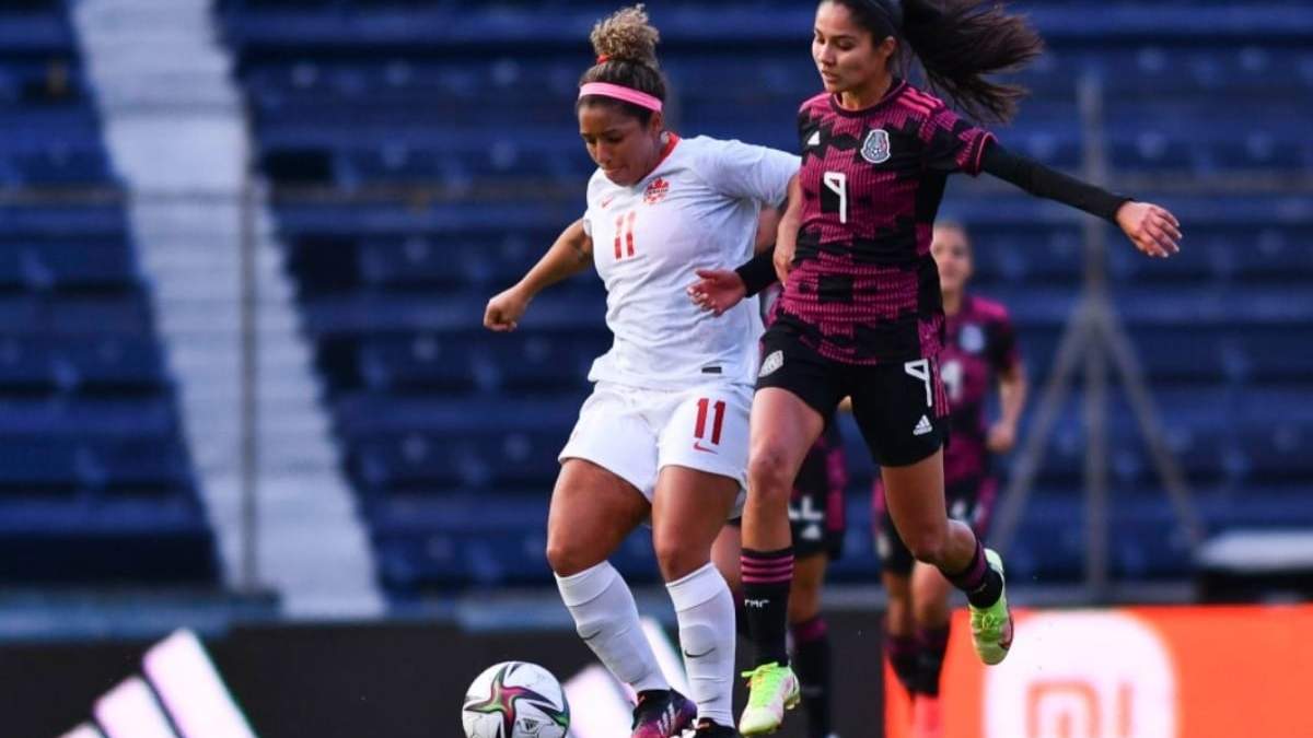 El partido entre México y Canadá