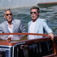El Festival de Venecia le da la bienvenida a Pitt y a Clooney, y a su nueva cinta "Wolfs"