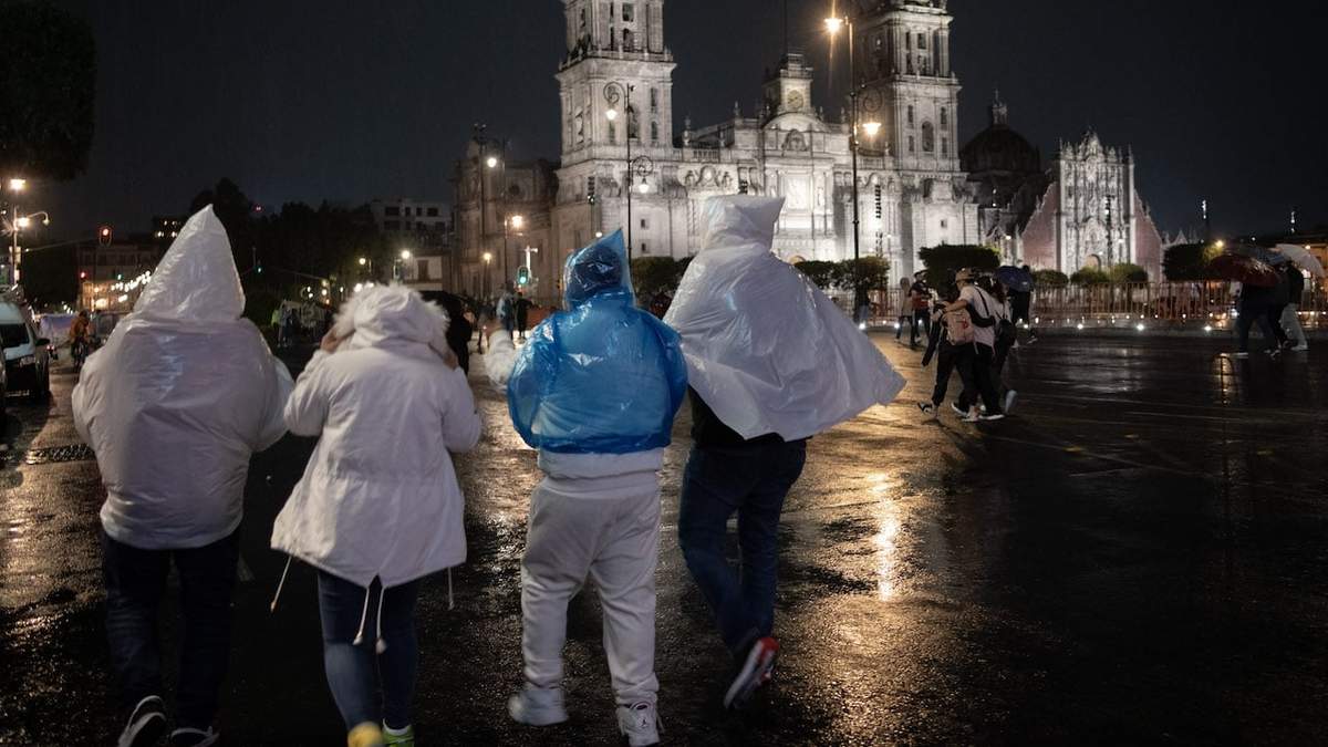 En la CDMX hay probabilidad de chubascos y lluvias puntuales fuertes