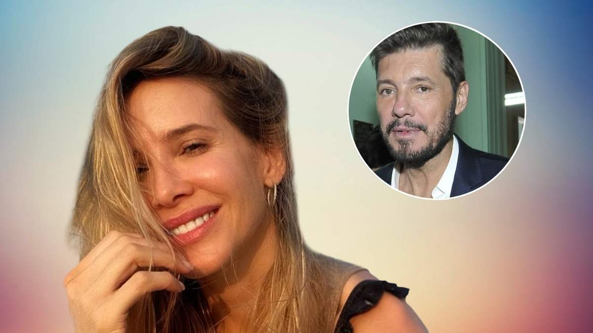 Guillermina Valdés y Marcelo Tinelli. Fuente: (Minuto Neuquén)