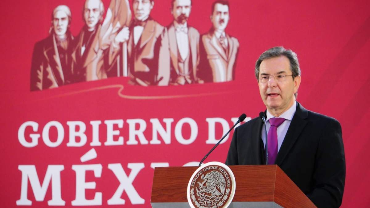 Secretario Esteban Moctezuma. Fuente: (Twitter)