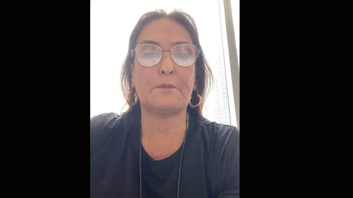 Imagen del video que compartió la legisladora y empresaria