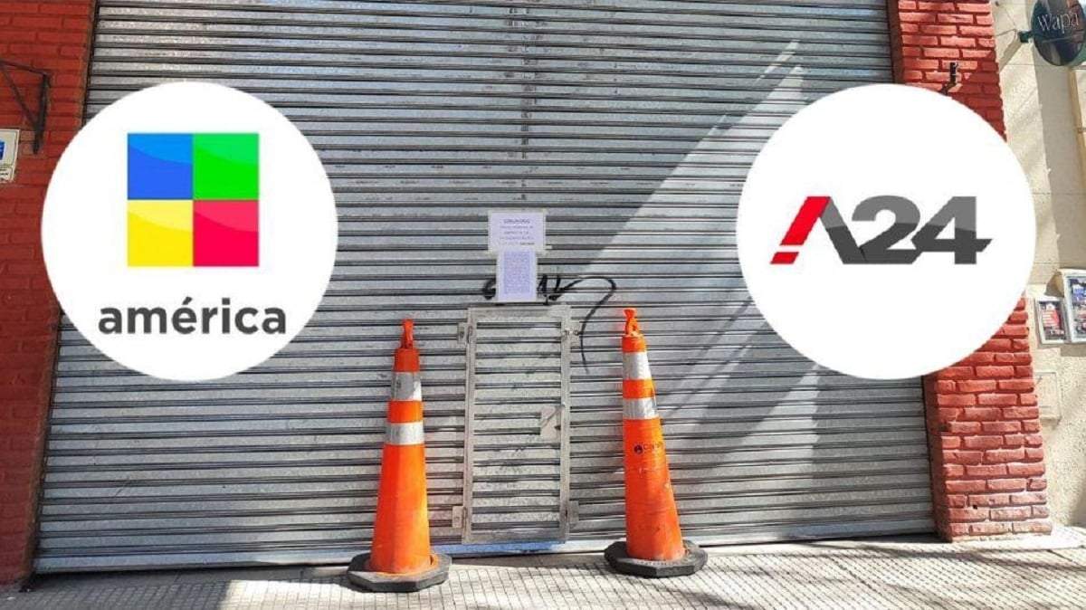 América y A24. Fuente: (Minuto Neuquén)