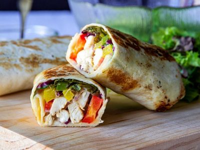 Deliciosos burritos de pollo: una receta para aprovechar los restos de la cena de fin de año