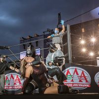 Al ring musical del Festival "Rock y Lucha"