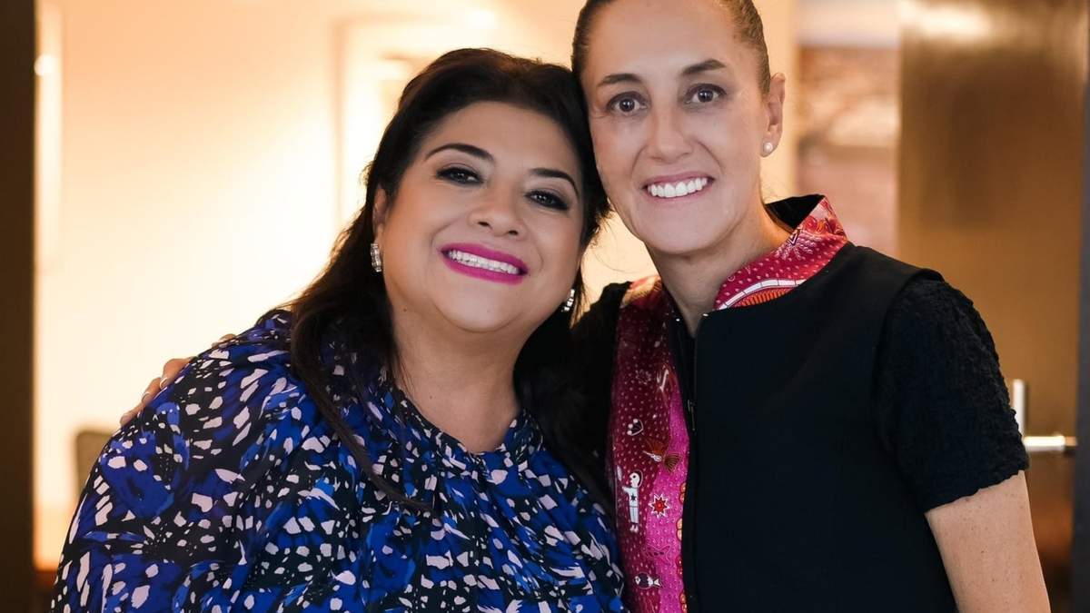 Clara Brugada y Claudia Sheinbaum
