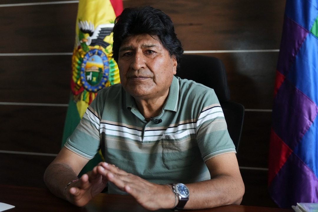 Evo Morales Foto Jorge Saenz  AP