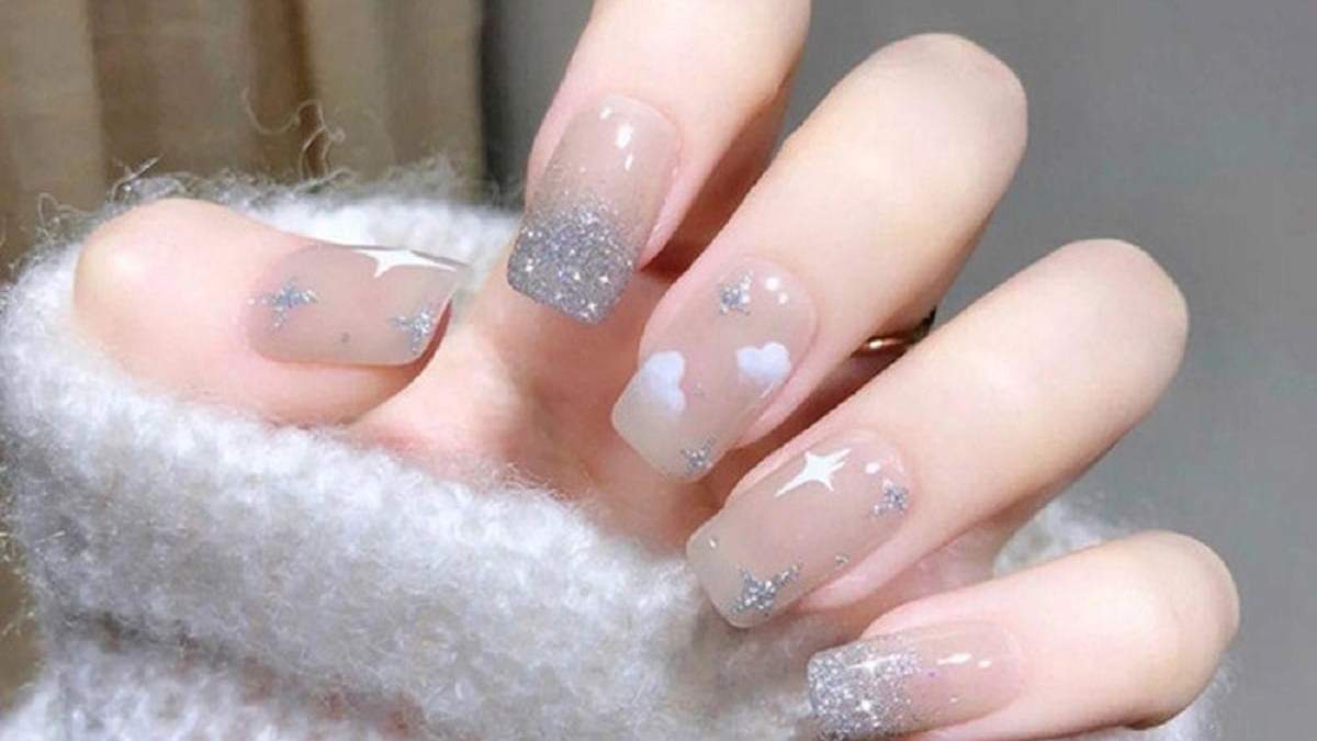 Diseños de Nail Art coreanos. Fuente: (X)